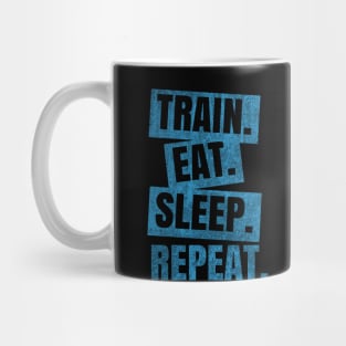 Train Eat Sleep Repeat Mug